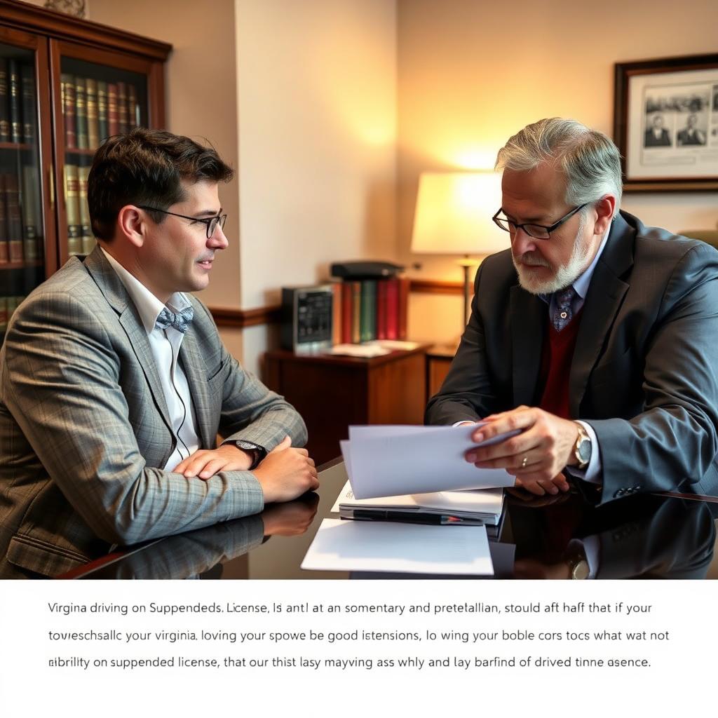 Driving on Suspended License Lawyer Fairfax